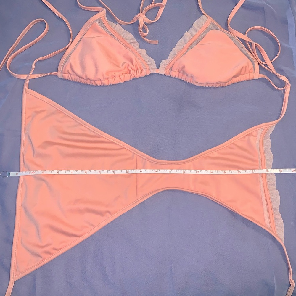NWOT Lacey Triangle Bikini Set - Picture 5 of 7
